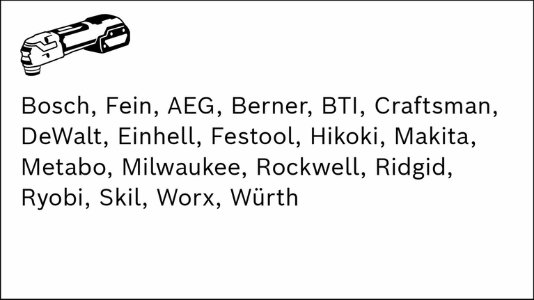 ภาพรวมเครื่องมือไฟฟ้าด้านบนของรายการยี่ห้อเครื่องมือไฟฟ้าต่างๆ.