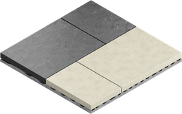 กระเบื้องเซรามิกแข็ง