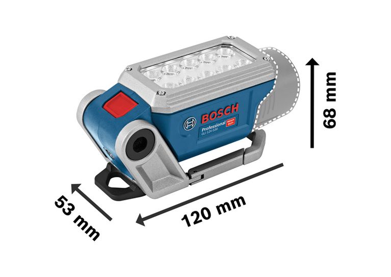 ไฟไร้สาย Bosch GLI 12V-330 ความสว่าง 330 ลูเมน.