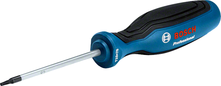 ไขควง Bosch T10x75 ด้ามจับสีน้ำเงินตามหลักสรีรศาสตร์