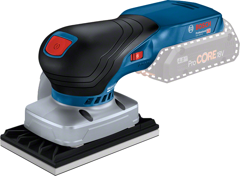 เครื่องขัดกระดาษทรายแบบวงโคจรไร้สาย Bosch GSS 18V-13