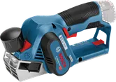 เครื่องไสไม้ไร้สาย Bosch GHO 12V-20 พร้อมด้ามจับที่ถูกหลักสรีรศาสตร์.