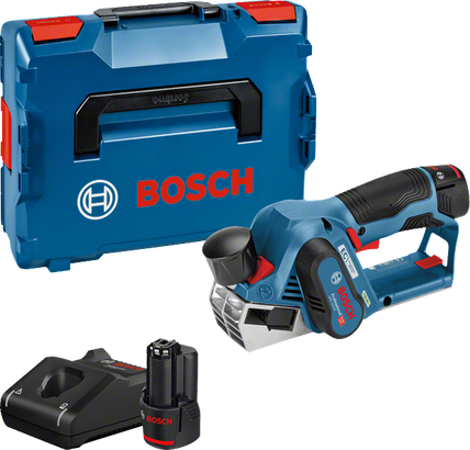 เครื่องไสไม้ไร้สาย Bosch GHO 12V-20 พร้อมเคสและแบตเตอรี่