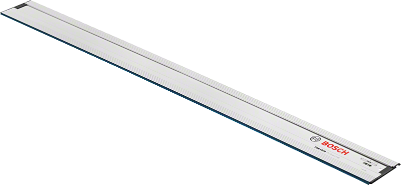 รางนำทาง Bosch FSN 1600 สำหรับการตัดตรงที่แม่นยำ.