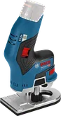 เครื่องเราเตอร์ไร้สาย Bosch GKF 12V-8 สำหรับการตัดแต่งขอบอย่างแม่นยำ.