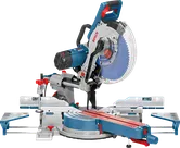 เลื่อยองศาเลื่อน Bosch GCM 12 SDE พร้อมมุมปรับ.