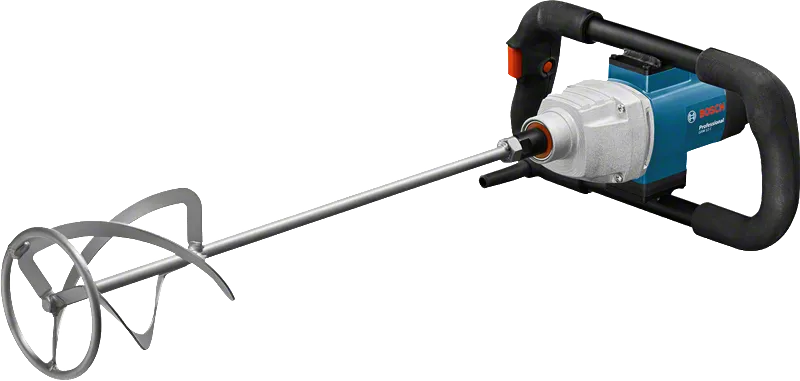 เครื่องผสมแบบใบพัด Bosch GRW 12 E สำหรับการผสมวัสดุ.