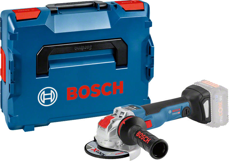 เครื่องเจียรไร้สาย Bosch GWX 18V-10 SC พร้อมเคส.