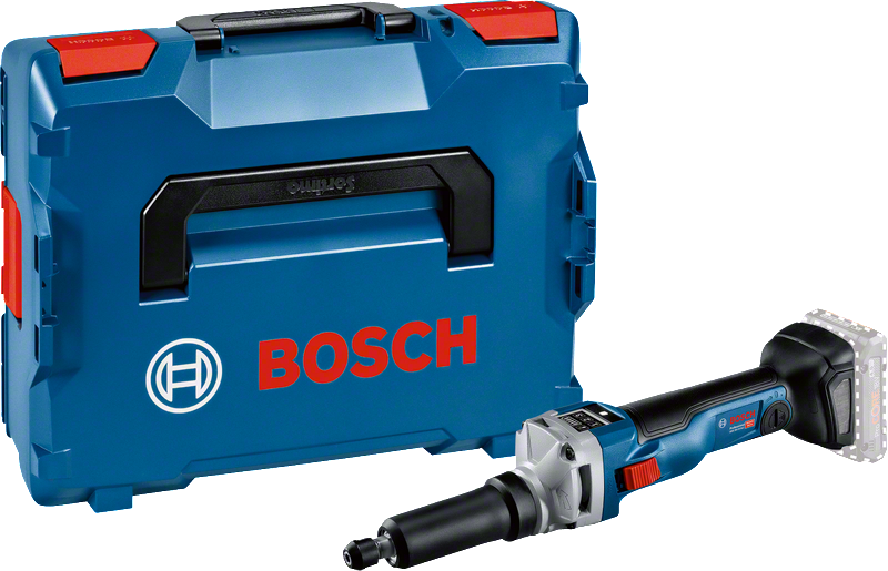เครื่องเจียรตรงไร้สาย Bosch GGS 18V-10 SLC พร้อมกระเป๋าใส่.