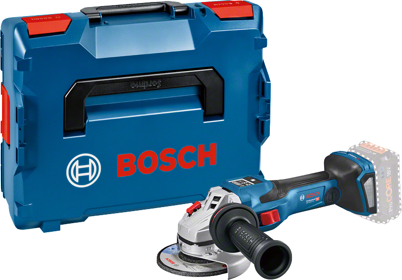 เครื่องเจียรไร้สาย Bosch GWS 18V-15 SC พร้อมเคส.