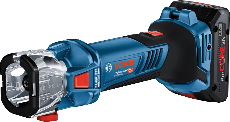 เราท์เตอร์ไร้สายสำหรับฉาบผนัง Bosch GCU 18V-30.