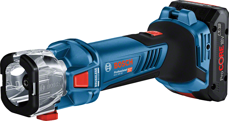 เราท์เตอร์ไร้สายสำหรับฉาบผนัง Bosch GCU 18V-30.