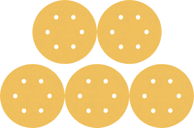 ชุดแผ่นขัด Bosch แบบ 8 รู.