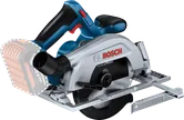 Bosch GKS 185-LI เลื่อยวงเดือนไร้สายพร้อมตัวนำทางด้านข้าง.