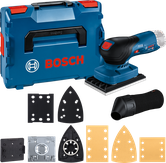 ชุดเครื่องขัดไร้สาย Bosch GSS 12V-13 พร้อมอุปกรณ์เสริม