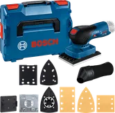 ชุดเครื่องขัดไร้สาย Bosch GSS 12V-13 พร้อมอุปกรณ์เสริม.