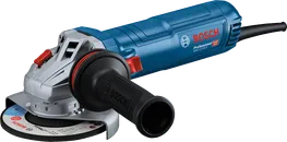 เครื่องเจียรไฟฟ้า Bosch GWS 12-125 S พร้อมด้ามจับด้านข้างตามหลักสรีรศาสตร์.