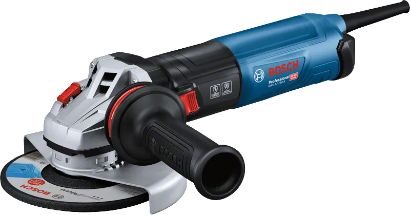 เครื่องเจียรไฟฟ้า Bosch GWS 17-150 S พร้อมด้ามจับด้านข้าง.
