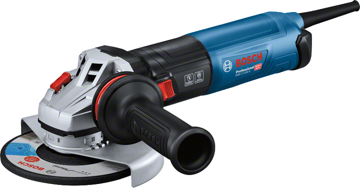 GWS 17-150 S เครื่องเจียรไฟฟ้า Bosch GWS 17-150 S พร้อมด้ามจับด้านข้าง