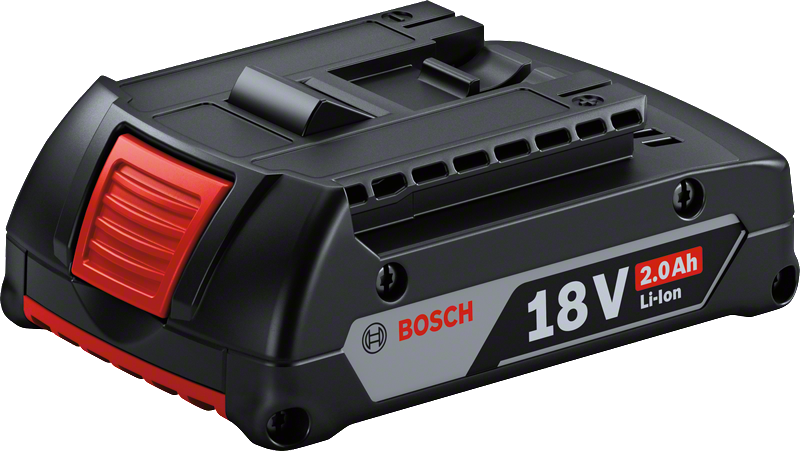 ชุดแบตเตอรี่ลิเธียมไออน Bosch 18V 2.0Ah.