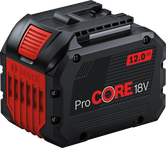 แบตเตอรี่ Bosch ProCORE18V 12.0Ah.