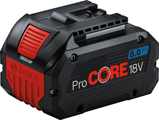 ProCORE18V 8.0Ah แบตเตอรี่ชาร์จไฟ Bosch ProCORE18V 8.0Ah.