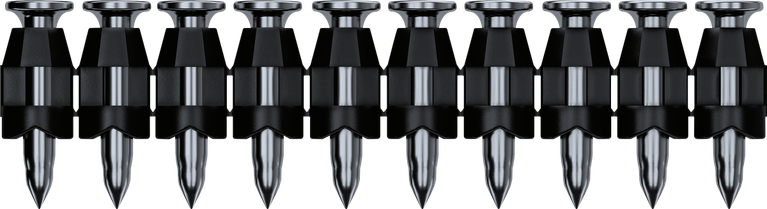 ตะปู Bosch NM-19 ยาว 19 มม. ในหนึ่งแถบ.