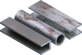 ท่อโลหะและแนวขอบ