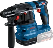 Bosch GBH 185-LI สว่านโรตารี่ไร้สายพร้อมแบตเตอรี่ เครื่องชาร์จ และเคส.