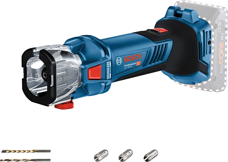 เครื่องมือตัดผนังยิปซั่มไร้สาย Bosch GCU 18V-30.