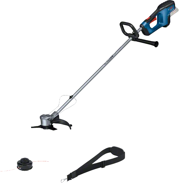 Bosch GFR 18V-23 เครื่องตัดหญ้าไร้สายพร้อมสายรัด.