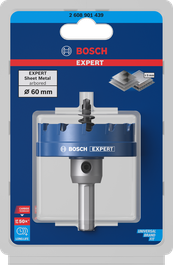 ใบเลื่อยเจาะรูแผ่นโลหะ Bosch 60 มม.