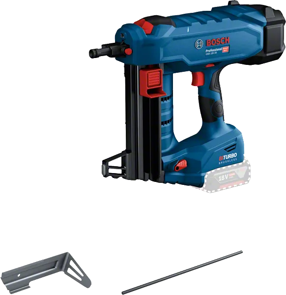 เครื่องตอกตะปูไร้สาย Bosch GNB 18V-38 พร้อมมอเตอร์ไร้แปรงถ่าน.