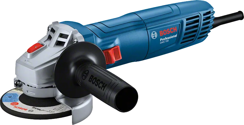 เครื่องเจียรไฟฟ้า Bosch GWS 700 พร้อมด้ามจับด้านข้าง.