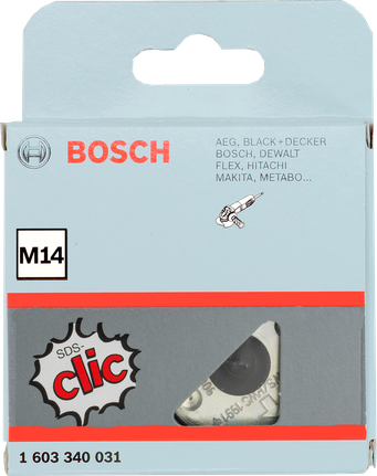 น็อตล็อคเร็ว Bosch SDS clic M14 สำหรับเครื่องเจียรไฟฟ้า