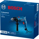 บรรจุภัณฑ์สว่านกระแทก Bosch GSB 600.