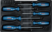 ชุดไขควง Bosch 6 ชิ้น ด้ามจับออกแบบตามหลักสรีรศาสตร์