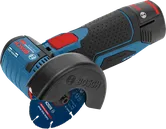 เครื่องเจียรไฟฟ้า Bosch GWS 12V-76 พร้อมล้อหลายใบแบบคาร์ไบด์.