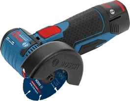 เครื่องเจียรไฟฟ้า Bosch GWS 12V-76 พร้อมล้อหลายใบแบบคาร์ไบด์.
