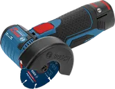 เครื่องเจียรไฟฟ้า Bosch GWS 12V-76 พร้อมล้อหลายใบแบบคาร์ไบด์.