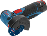 เครื่องเจียรไฟฟ้า Bosch GWS 12V-76 พร้อมล้อหลายใบแบบคาร์ไบด์.
