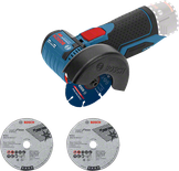 เครื่องเจียรไร้สาย Bosch GWS 12V-76 พร้อมใบตัด.