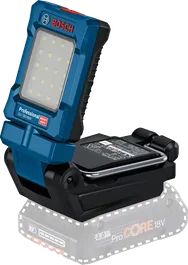 ไฟทำงานไร้สาย Bosch GLI 18V-800 พร้อมแผง LED.