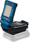 ไฟทำงานไร้สาย Bosch GLI 18V-800 พร้อมแผง LED.