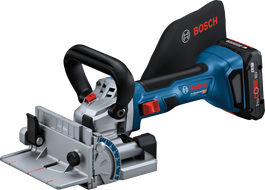 เครื่องต่อไม้แบบไร้สาย Bosch GFF 18V-22 สำหรับการต่อไม้ที่แม่นยำ.