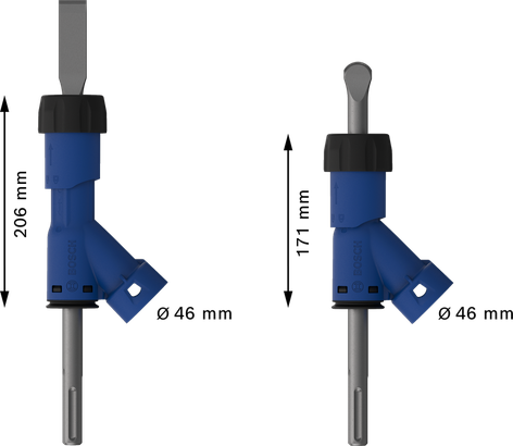 EXPERT SDS Clean สำหรับชุดดอกสกัด Bosch EXPERT SDS max Flat Chisel Adapter 25x400 mm.