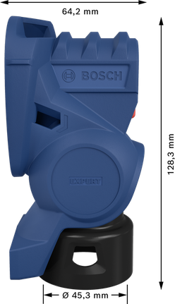 อะแดปเตอร์ Bosch EXPERT SDS Clean สำหรับควบคุมฝุ่นจากการเจาะ.