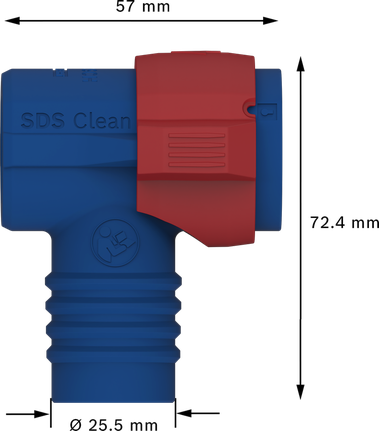 Bosch EXPERT SDS Clean plus Connector สำหรับสว่านโรตารี่.