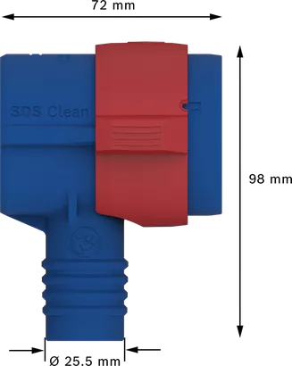 ข้อต่อ Bosch EXPERT SDS Clean max สำหรับดูดฝุ่นสว่านกระแทก