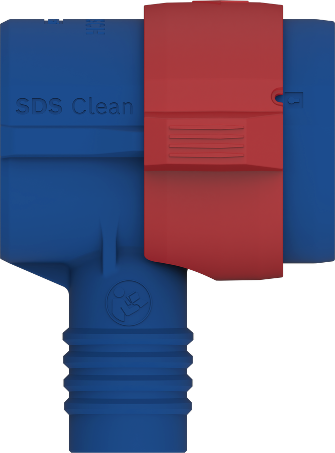 ข้อต่อ Bosch EXPERT SDS Clean max สำหรับการควบคุมฝุ่นของสว่านกระแทก.